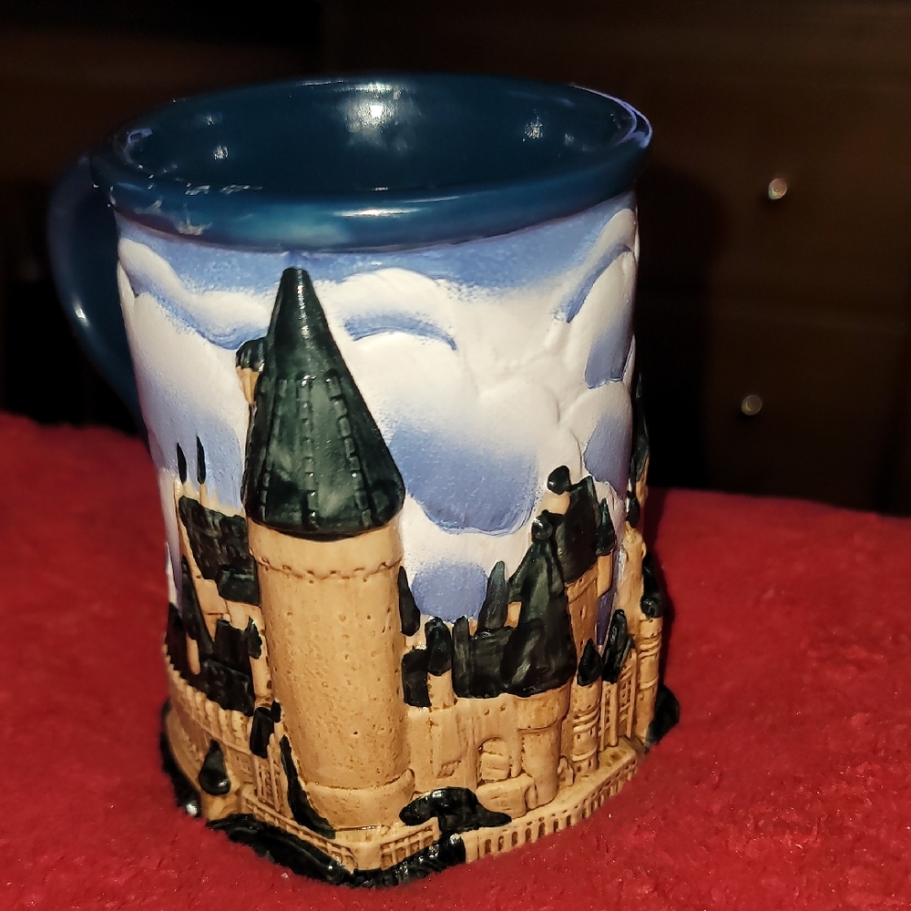 Warner Bros. Wizarding World Harry Potter Hogwarts Castle 3d Embossed Coffee Mug
